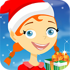 Christmas Girl Jumps game Christmas Girl Jumps game