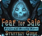 Fear For Sale: Mystery of McInroy Manor Strategy Guide game