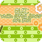 Flower Quiz game