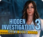 Hidden Investigation 3: Crime Files game Hidden Investigation 3: Crime Files game