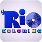 RIO Movie Coloring game RIO Movie Coloring game