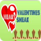Valentines Heart Sneak game Valentines Heart Sneak game