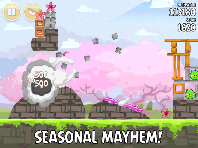 Angry Birds Seasons Screenshot 3