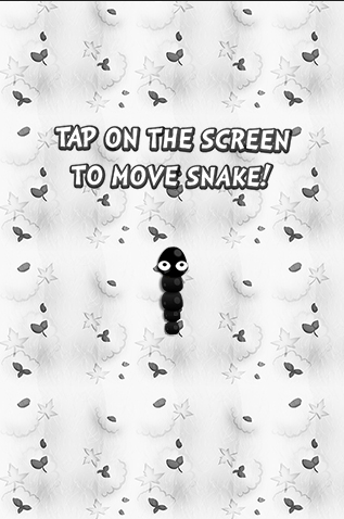 Black And White Snake Screenshot 1