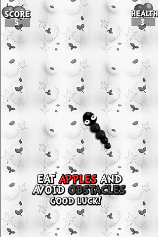 Black And White Snake Screenshot 2