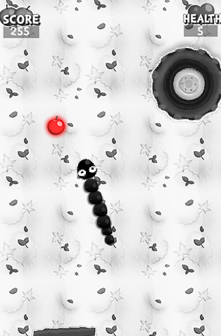 Black And White Snake Screenshot 3