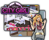 Disney City Girl game on FaceBook
