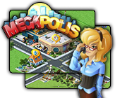 Megapolis game on FaceBook