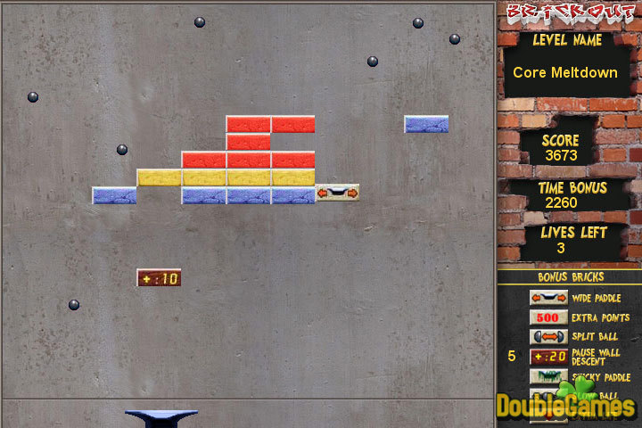 Breakout Games Free Online.