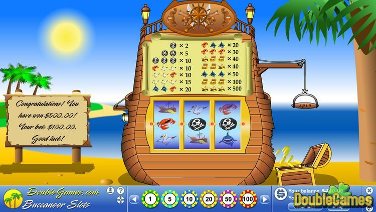 Screenshot of Buccaneer Slots