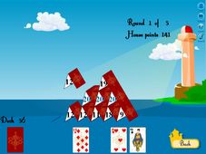 free,download,house of cards,play,fun,card,game,build,castle,of cards
