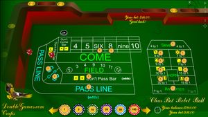 Screenshot of Classic Craps