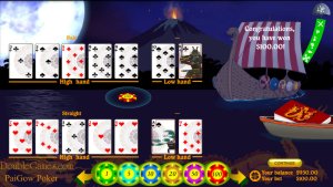 Screenshot of Japanese Pai Gow Poker