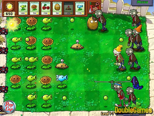 plants vs zombies wallpaper. صور من اللعبة :