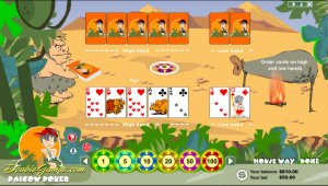 Screenshot of Prehistoric Pai Gow Poker