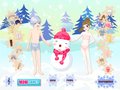 Free download Kids And Snowman Dress Up screenshot 1