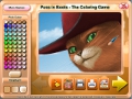 Free download Puss in Boots: The Coloring Game screenshot 1