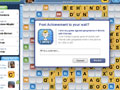 Facebook game Words With Friends screenshot 2
