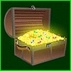 Treasure in the dark icon