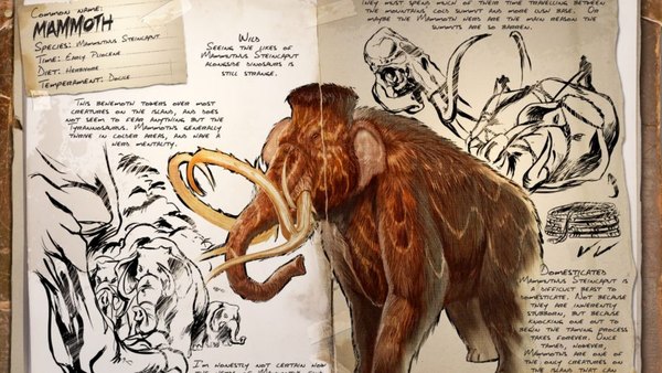 Mammoth has a wood gathering talent and high damage ability
