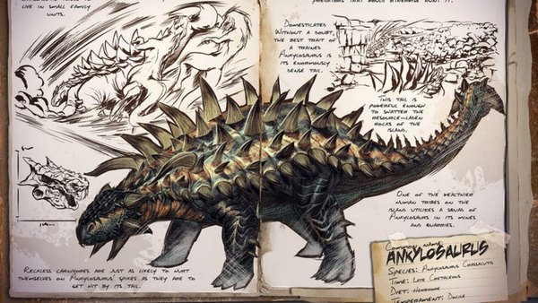 Ankylosaurus taming makes flint mining cheaper