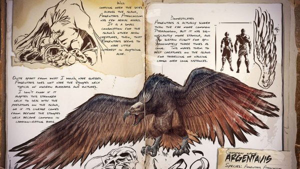 Argentavis is the safest way to travel around the Ark