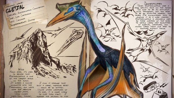 Tamed Quetzal is the flying havy-armored base