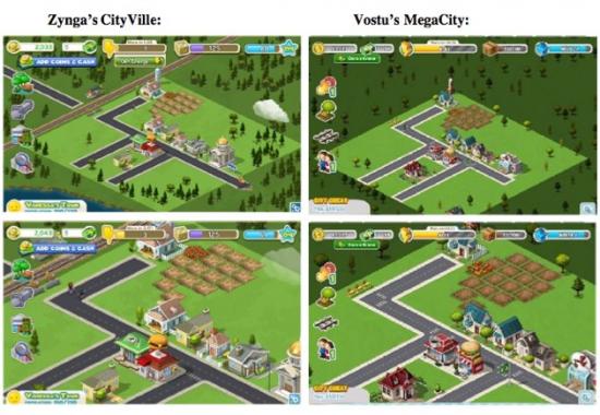 Vostu’s MegaCity copying Zynga’s CityVille