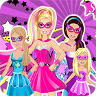 Barbie sisters dress up games shop