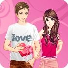 Valentine Dressup game