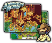 Adventure World game on FaceBook