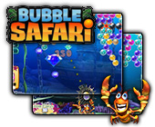 Bubble Safari Ocean game on FaceBook