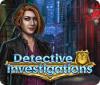 Detective Investigations game