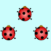 Ladybug Pair Up game