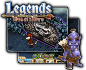 Legends: Rise of a Hero game on FaceBook
