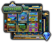 Lucky Gem Casino game on FaceBook