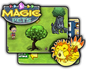 Magic Pets game on FaceBook