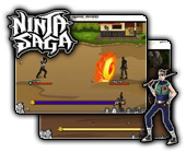 Ninja Saga game on FaceBook