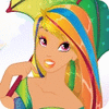Rainbow Princess Makeover game