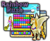 Rainbow Rush game on FaceBook