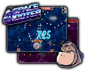 A Space Shooter Blitz game on FaceBook