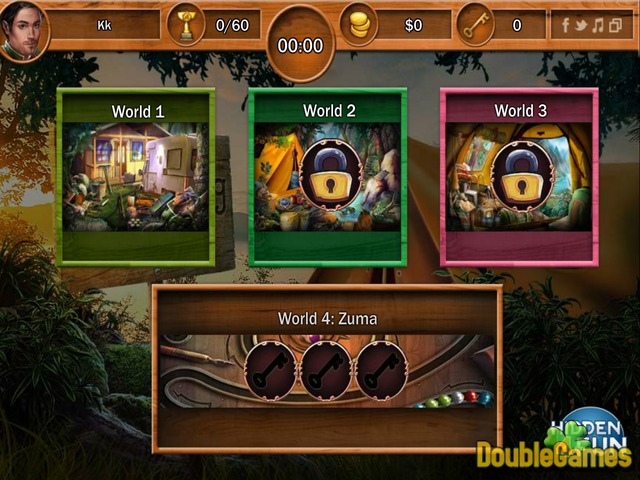 Adventure Zuma - at hidden4fun.com