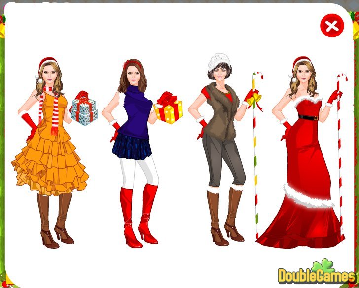 Christmas Gateway Dress Up Online Game