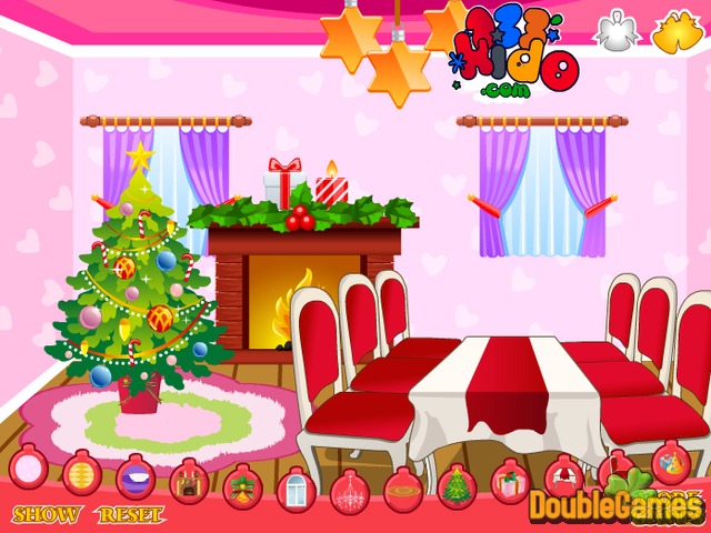Christmas. Living Room Online Game