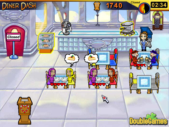 Diner Dash Online Multiplayer Game Diner Dash Online Multiplayer Game