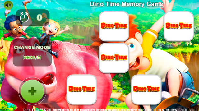 Free Download Dino Time Memory Game Screenshot 2
