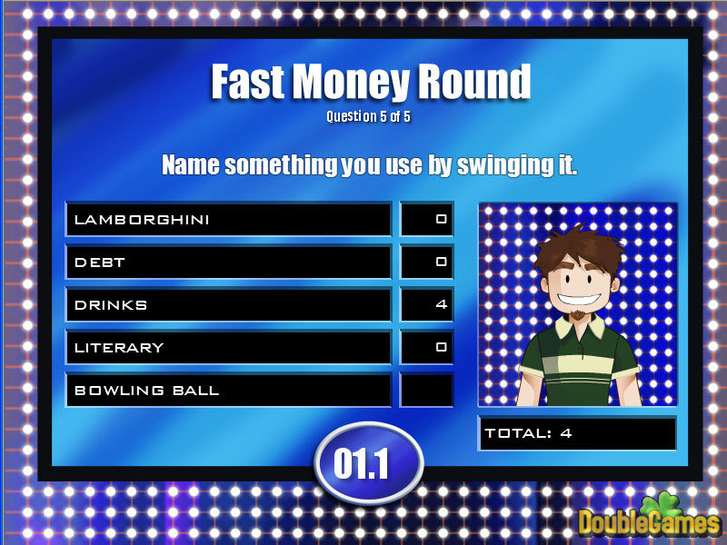 Family Feud Fast Money Powerpoint Template from www.doublegames.com