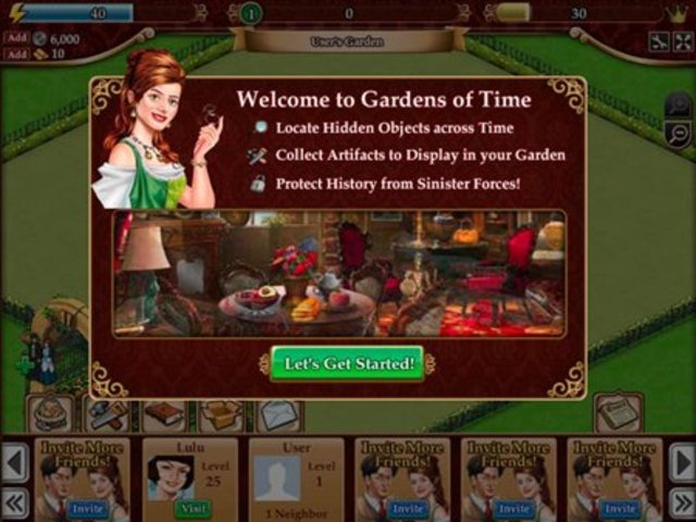 Gardens Of Time Online Game On Facebook Overview Walkthrough