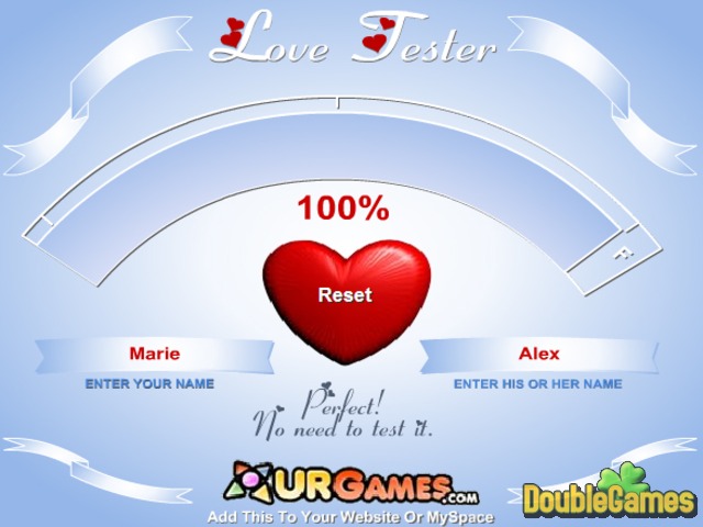 Love Tester Game - Download & Play For Free