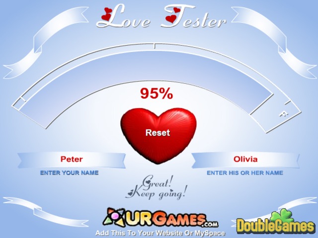 Love Tester Online Game